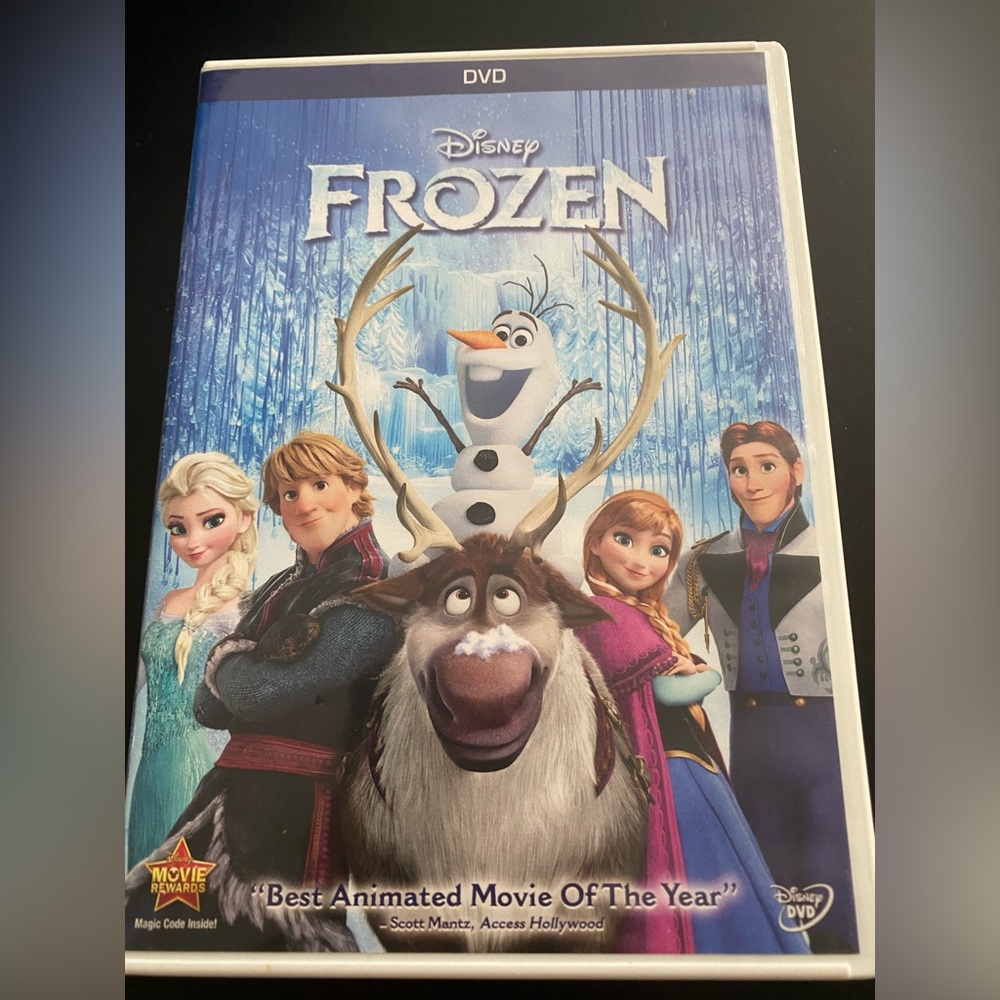 7 Disney Animated Movie DVD Lot Cinderella Bambi Frozen Little Mermaid Monsters - Picture 14 of 16